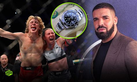 Rap star Drake promised to gift Rolex watches to 2 UFC fighters 